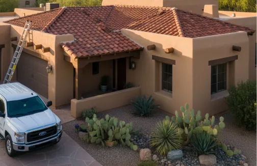 casas adobes premium roof